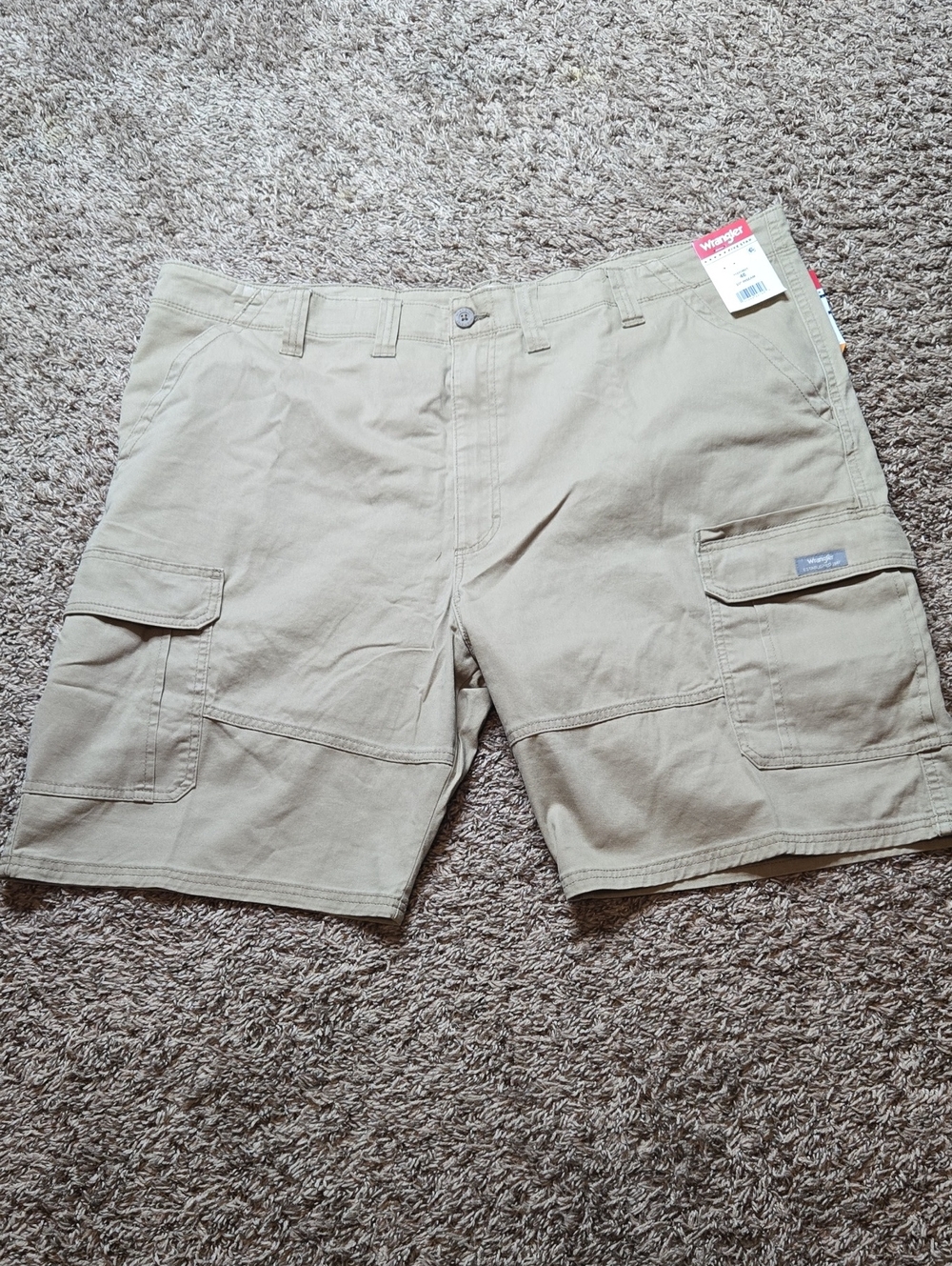 Wrangler Heritage Five Star Size 46 Plus Size Relaxed Fit Cargo Shorts